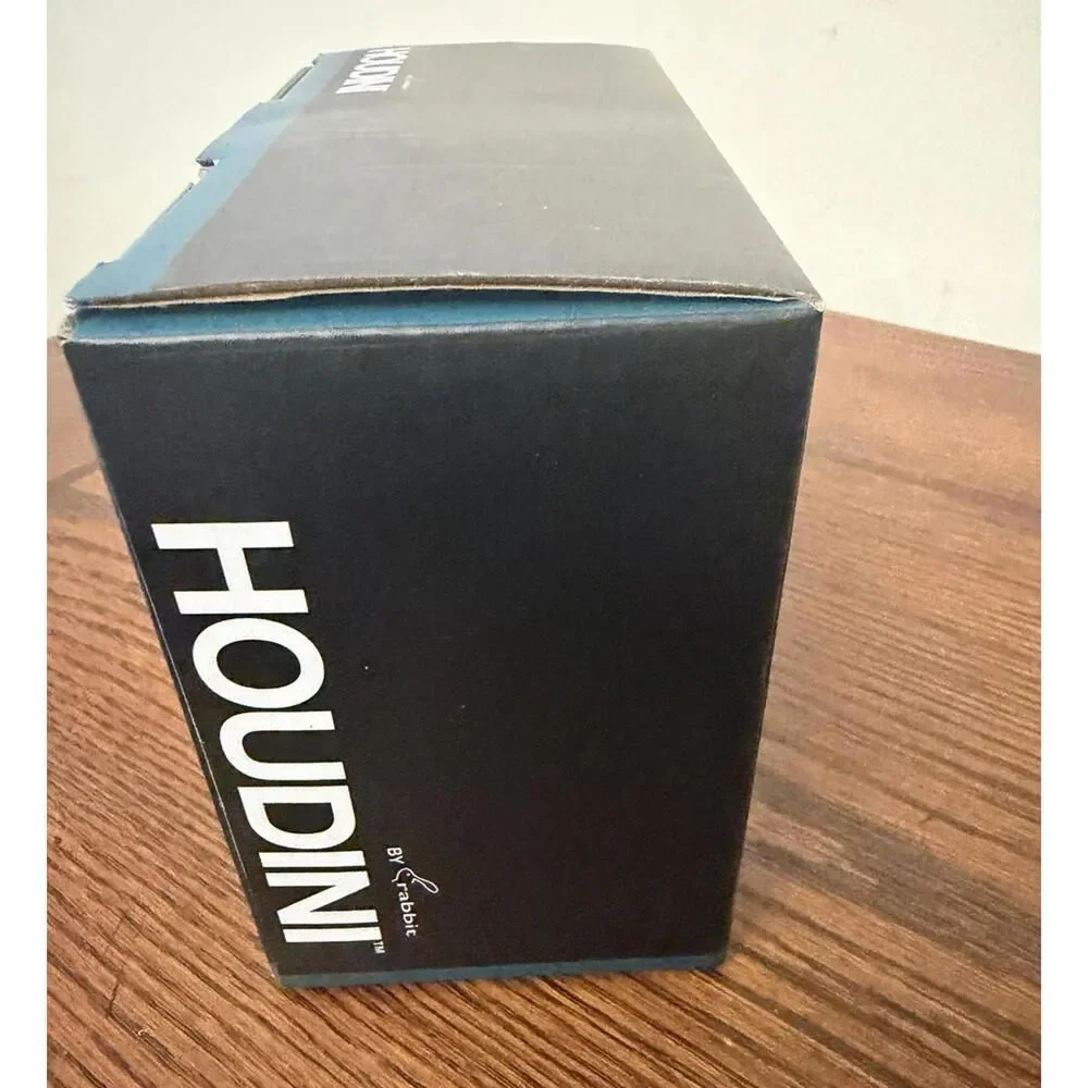 Houdini Stainless Mini Shaker Shot Glasses Bar Game Set 5pc New in Box